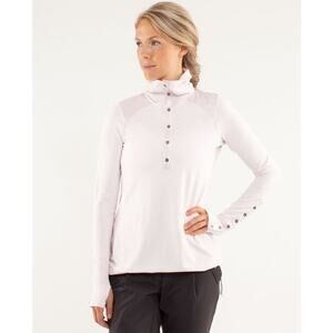 LULULEMON Neutral Pedal Power Long Sleeve Top X1 Women's Size 2 (XXS) 1333